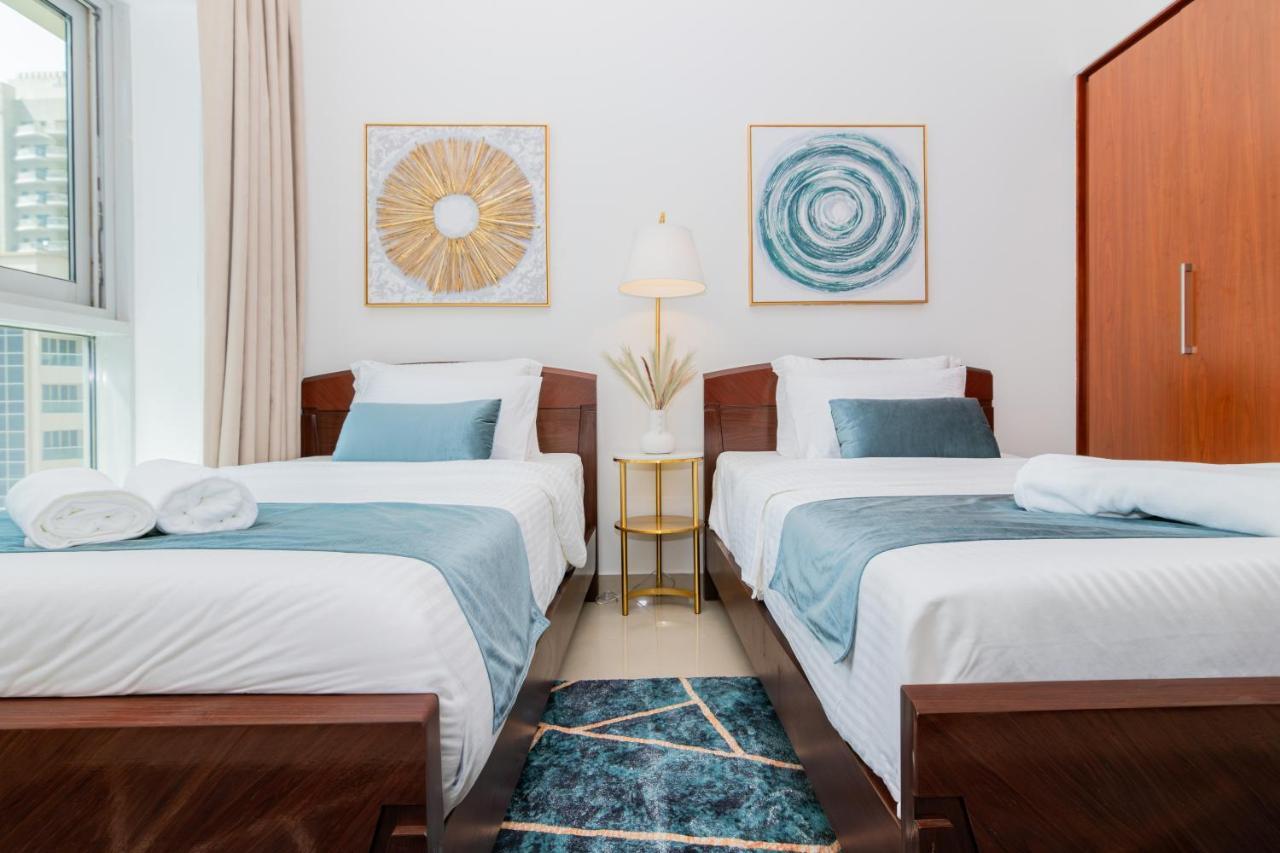 Dubai Marina,Jbr -Luxurious 2 Bedroom King Suite Kültér fotó
