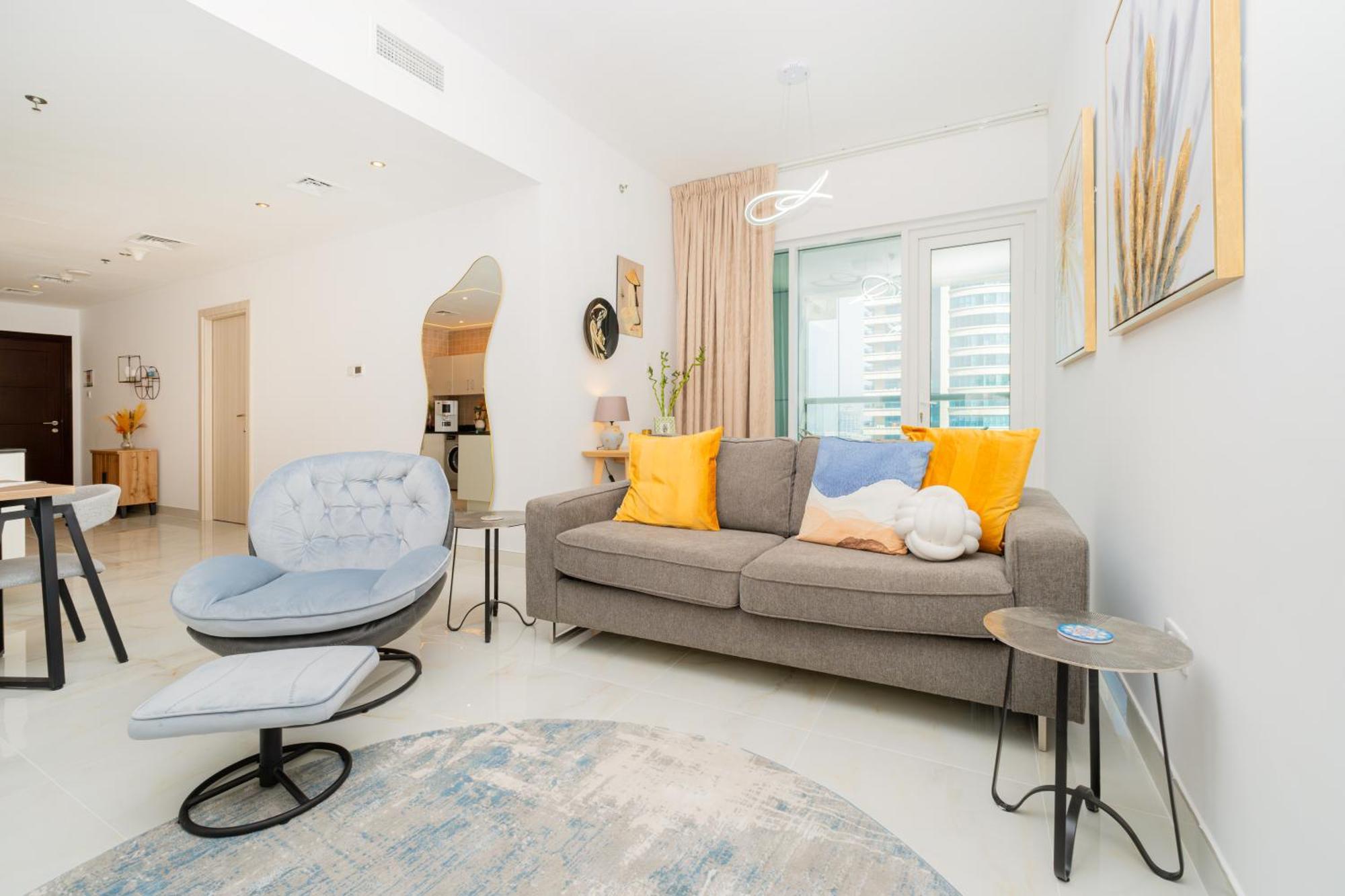 Dubai Marina,Jbr -Luxurious 2 Bedroom King Suite Kültér fotó