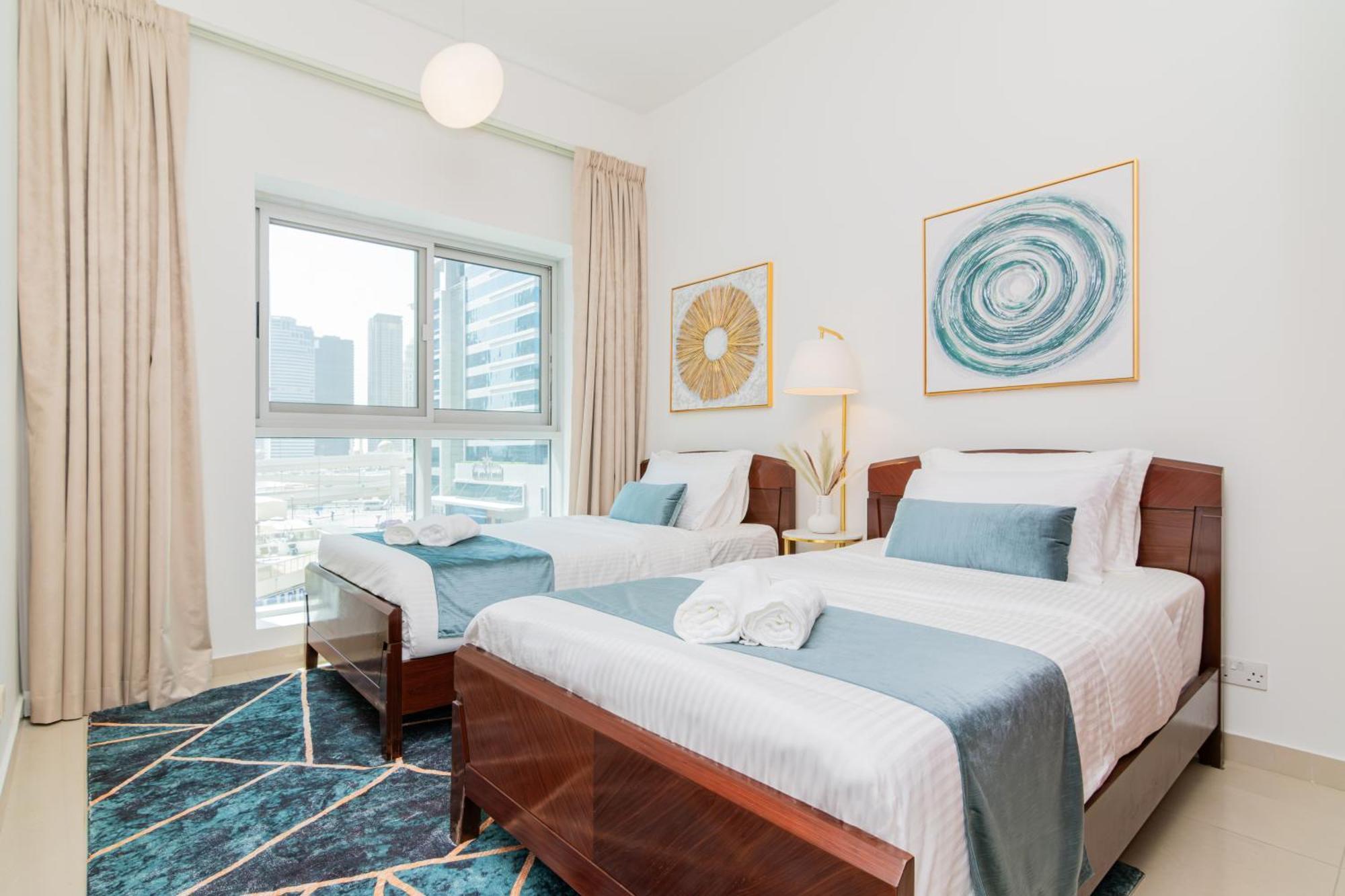 Dubai Marina,Jbr -Luxurious 2 Bedroom King Suite Kültér fotó